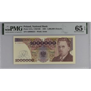 1000000 złotych 1991 - A 0800231