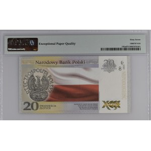 20 złotych 2018 Niepodległość - RP 0000816 - niski numer