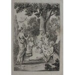 Daniel M.Chodowiecki(1726-1801) Dwie kompozycje:, Scena mitologiczna