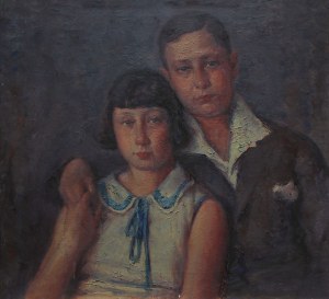 Józef Mitler(1895-po 1939), Rodzeństwo z Łodzi (1932)