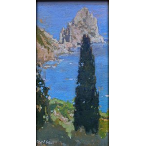 Joseph Panfil, Motif from Capri-triptych (2019)
