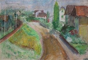 Zygmunt Schreter (1886-1977), Widok wioski