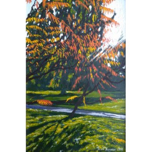 Jacek Barszcz, Sumac in the Sun in Autumn.