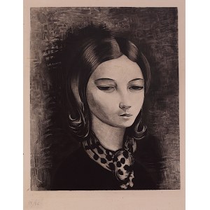 Mojżesz Kisling (1891 - 1953), Portret młodej dziewczyny