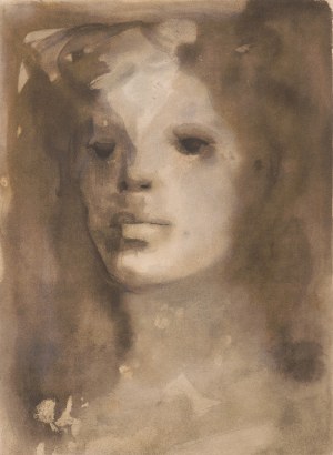 Leonor Fini (1907 - 1996) Une femme, lata 60-te XX w.