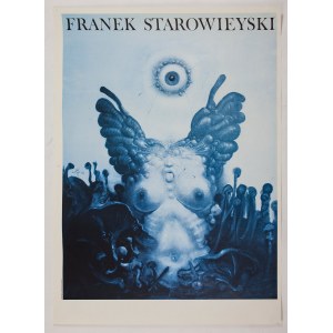 Franciszek STAROWIEYSKI (1930-2009) – projektant, Plakat [błękitny]