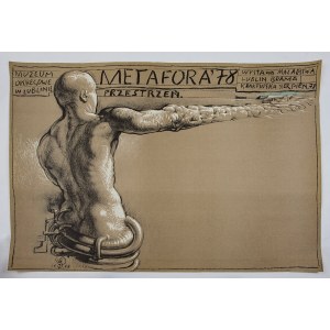 Franciszek STAROWIEYSKI (1930-2009) – projektant, Plakat – Metafora / Przestrzeń, 1978