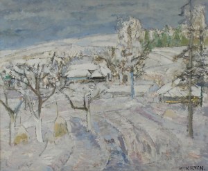 Henryk Krych (1905-1980), Pejzaż zimowy