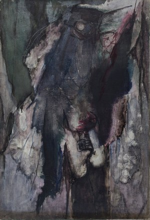 Krystyna GOLUS-MOŻEJKO (ur. 1936), Bez tytułu [Robak], 1968