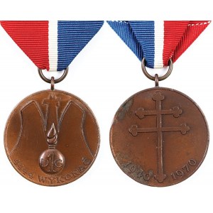 MEDAL PAMIĄTKOWY 30-LECIA WALK 1-EJ DYWIZJI GRENADIERÓW W LOTARYNGII, 1970