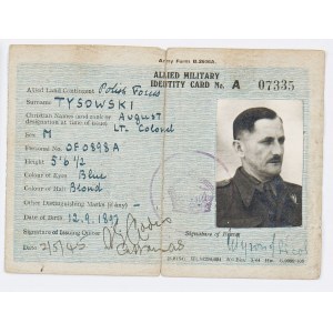 SOJUSZNICZY WOJSKOWY DOWÓD TOŻSAMOŚCI