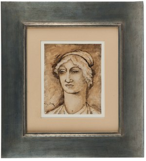 Eugeniusz Zak (1884 Mogilno – 1926 Paryż), Głowa kobiety, ok. 1912 r.