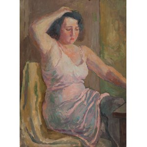 Leonard Pękalski (1896-1944), Portret p.Wandy P.