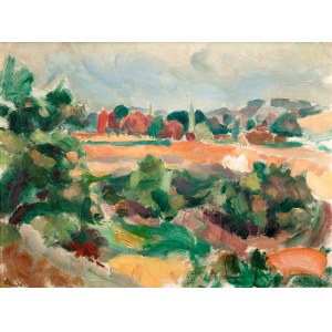 Wacław Zawadowski (1891 Skobiełka/Volyn - 1982 Aix-en-Provence), Provençal Landscape