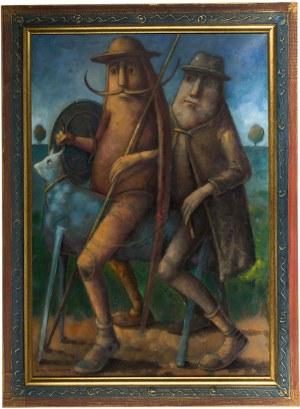 Dariusz Miliński (ur. 1957 r.), Don Kichot i Sancho Pansa, 2004 r.