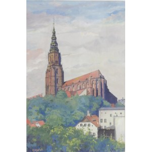 G. WYSTUB, Panorama miasta z kościołem