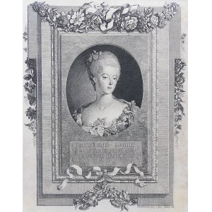 Daniel Chodowiecki (1726 Gdańsk - 1801 Berlin), Frederique Sophie Wilhelmine Princesse de Prusse, 1767 r.