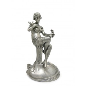 Figura kobiety w stylu secesyjnym