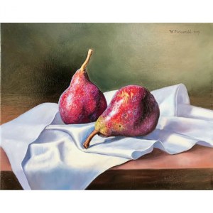 Wojciech Piekarski, , , Still life with pears''