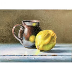 Wojciech Piekarski, , , Still life with lemon''