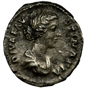 Roman Imperial, Faustina II Junior, Posthumous Denarius