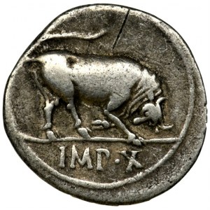 Roman Imperial, Octavian Augustus, Denarius