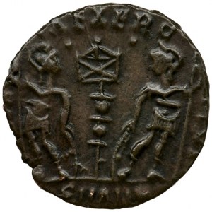 Roman Imperial, Constantius II, Follis