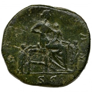 Roman Imperial, Lucilla, Sestertius - RARE