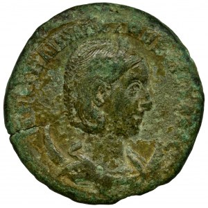 Roman Imperial, Herennia Etruscilla, Dupondius - RARE