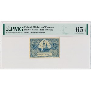 10 groszy 1924 - PMG 65 EPQ
