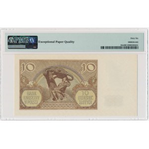 10 złotych 1940 - N. - London Counterfeit - PMG 66 EPQ