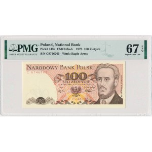 100 złotych 1975 - C - PMG 67 EPQ