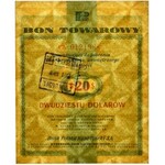 Pewex 20 dolarów 1960 - Ch - z klauzulą - PMG 64 EPQ