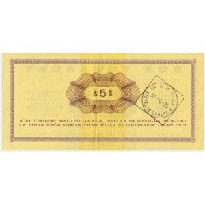 Pewex 5 dolarów 1969 - FE -