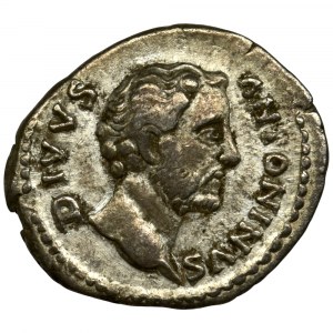 Roman Imperial, Antoninus Pius, Posthumous Denarius