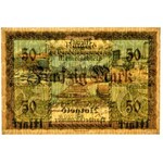 Memel (Kłajpeda) 50 marek 1922 - PMG 63 EPQ