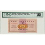 Pewex, Komplet WZORÓW od 1 centa do 100 dolarów 1969 - Wszystkie w PMG