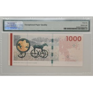 Dania, 1000 koron 2011 - PMG 66 EPQ