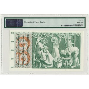 Switzerland, 50 Francs 1961 - PMG 66 EPQ