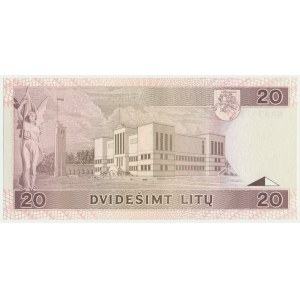 Litwa, 20 litu 1993 - NAA -