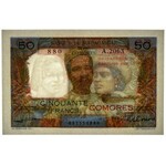 Comores, 50 francs 1960