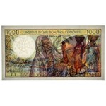 Comores, 1.000 francs 1950