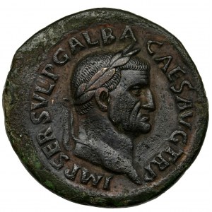 Cesarstwo Rzymskie, Galba, As - RZADKI