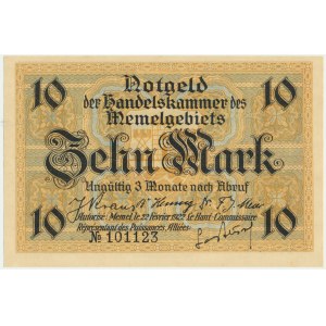 Memel, 10 mark 1922