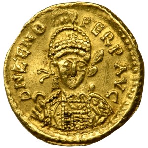 Cesarstwo Rzymskie, Zenon, Solidus - RZADKI