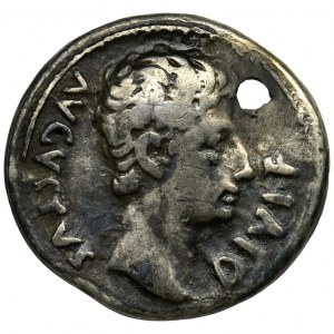 Roman Imperial, Octavian Augustus, Denarius