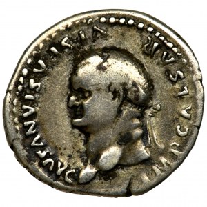 Roman Imperial, Vespasian, Denarius - RARE