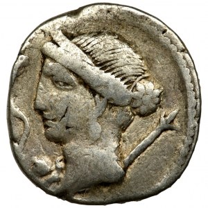 Roman Republic, Julius Caesar, Denarius