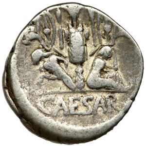 Roman Republic, Julius Caesar, Denarius