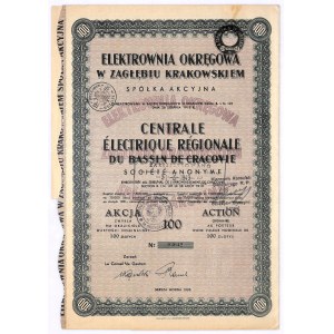 Elektrownia Okręgowa w Zagłębiu Krakowskim S.A., 100 złotych 1935